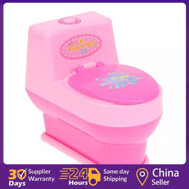 Toilet Mini Simulation Kitchen Toys Kids Children Pretend Play House Toy ☘️