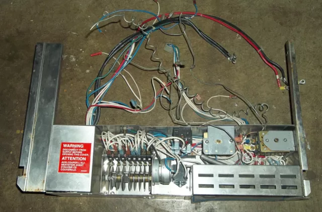 Champion Industries Emerson Under Counter Commercial Dishwasher Control Panel
