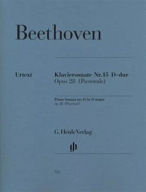 Beethoven, Ludwig van - Klaviersonate Nr. 15 D-dur op. 28 (Pastorale) | Buch | 9