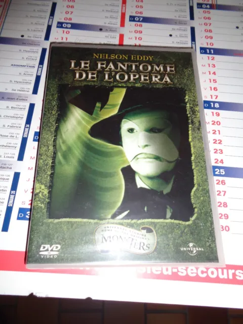 dvd. le fantôme de l'opéra. horreur. d'autres dvd