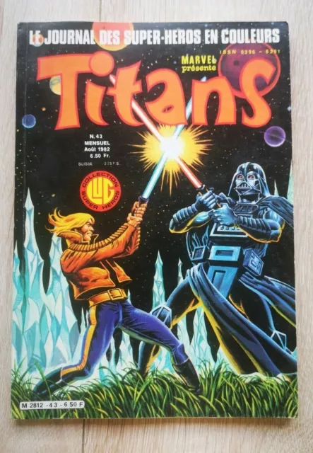 Titans  ** N°43 ** Aout 1982  Lug  (Star Wars)
