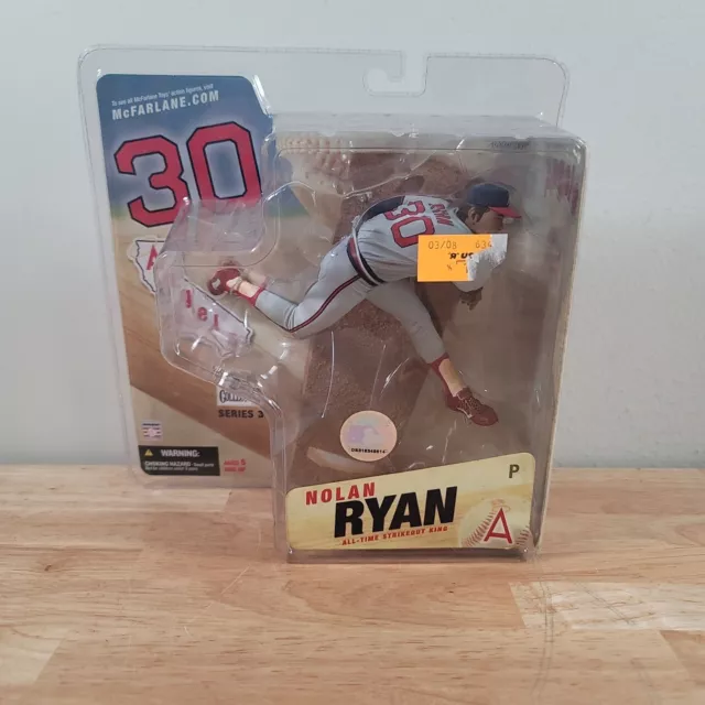 McFarlane Nolan Ryan  Angels Cooperstown Collection Series 3