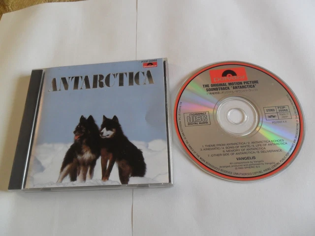 VANGELIS - Antarctica (Soundtrack) (CD 1983) JAPAN Pressing