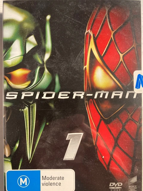 SPIDER-MAN DVD 2002 Sony Tobey Maguire Kirsten Dunst Spiderman
