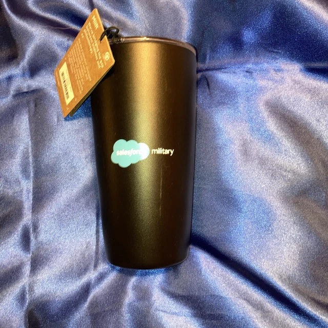SALESFORCE MILITARY TUMBLER With Tag