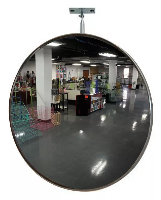Convex Security Mirror With Swivel Mount 26" Viewing Distance Approximately 20’