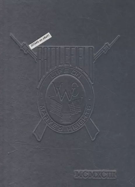 1993 Mary Washington College Yearbook Fredericksburg Va