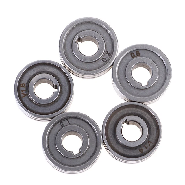 Rullo di alimentazione filo di saldatura 0,6 mm 0,8 mm 1,0 mm 1,2 mm 1,4 mm 1,6 mm doppio AGTM