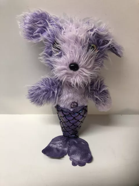 SCRUFF A LUVS Purple Dog Mermaid Plush 30 cm 20.00 PicClick AU