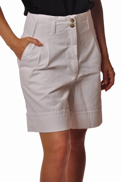 Bermuda da Donna Ottod'ame Taglia S Colore bianco