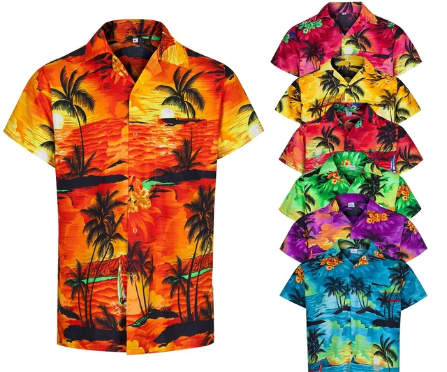 Volcom Chemise hawaïenne boutonnée à manches courtes pour