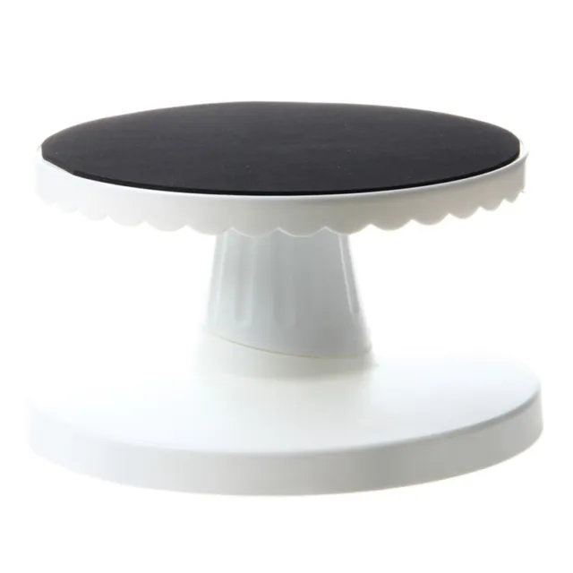 2X(Rotating Icing Revolving Cake Tilting Turntable Decorating Stand4154