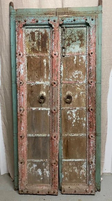 Reclaimed pair of Indian doors.