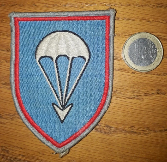 Insigne écusson Patch Tissu BMP argent Brevet Légion Etrangère FFL à