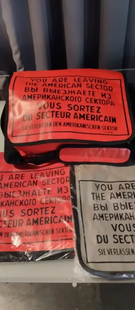 You are leaving the american sector, Collage Bag