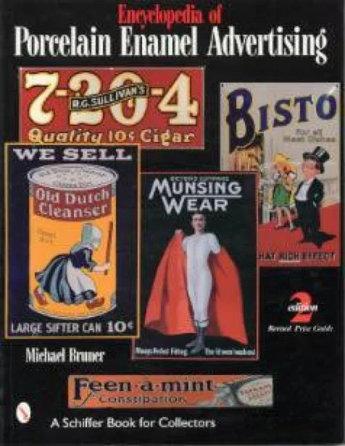 Porcelain Enamel Advertising book Sign Mobiloil Cola