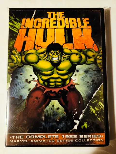 The Incredible Hulk Complete 1982 Animated Series 2 DVD Set