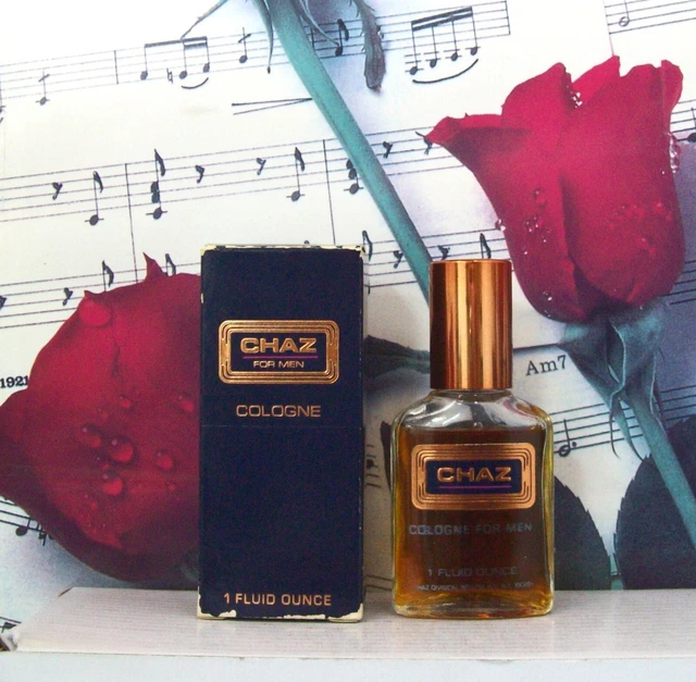 Chaz Cologne Splash For Men 1.0 Oz. By Revlon. NWB. Vintage
