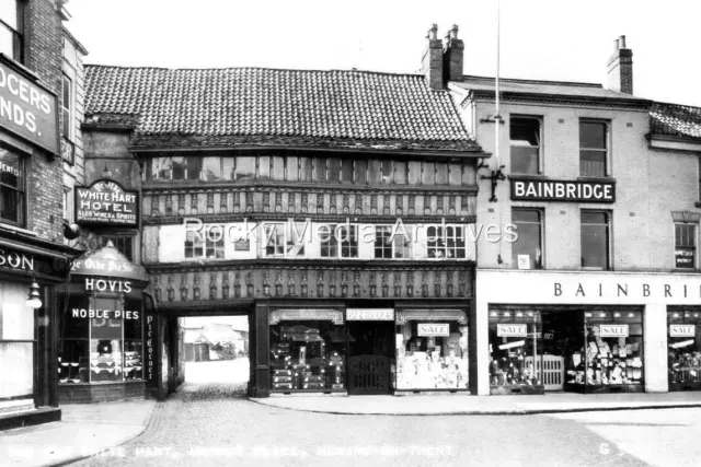 Jdf-3 Old White Hart Hotel, Market Place, Newark On Trent, Staffordshire. Photo