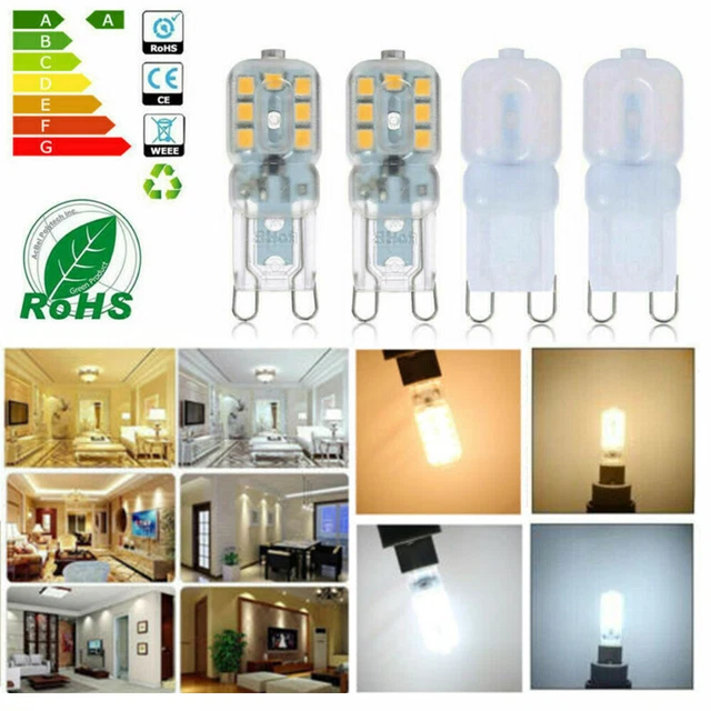 10pc G9 5W/8W LED Dimmable Capsule Bulb Replace Light Lamps AC220-240V LED Bulbs