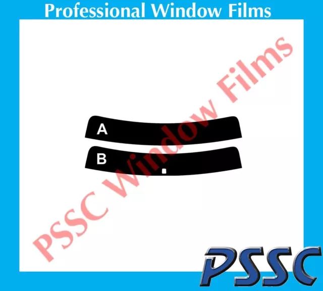 PSSC Pre Cut SunStrip Car Auto Window Tint Films for Smart Forfour 2004-2006