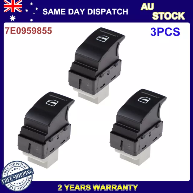3X Electric Window Switch Control Passenger Side For VW Transporter T5 T6 03-14