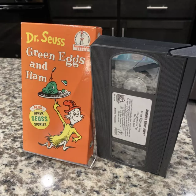 DR. SEUSS BEGINNER Book Video VHS - Lot Of 6 One Fish ABC Green Eggs ...