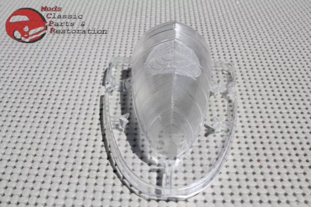 54 Chevy Taillight Back Up Reverse Light Lamp Clear Lens Bel Air 150 210 New