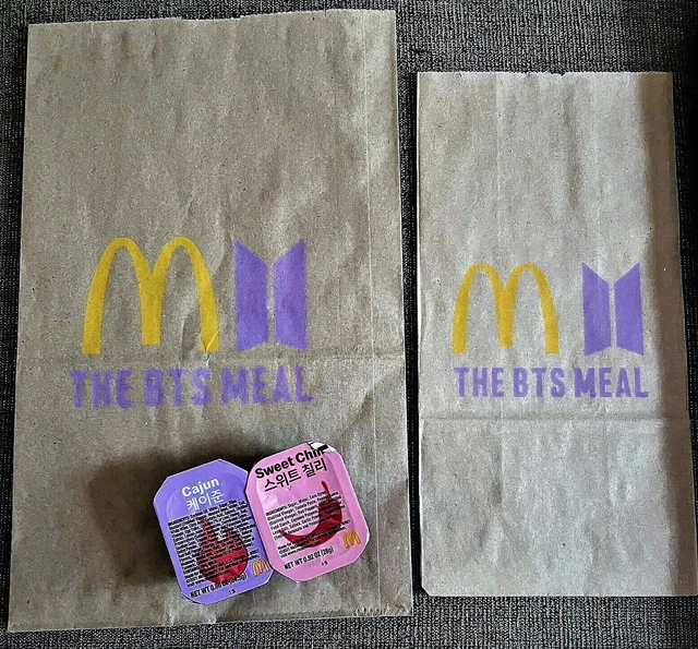 Mcdonalds Bts Meal Bag FOR SALE! PicClick UK