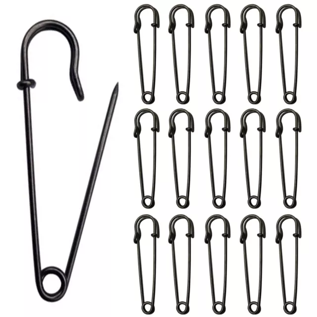 20 PACK LARGE Safety Pins, 4
