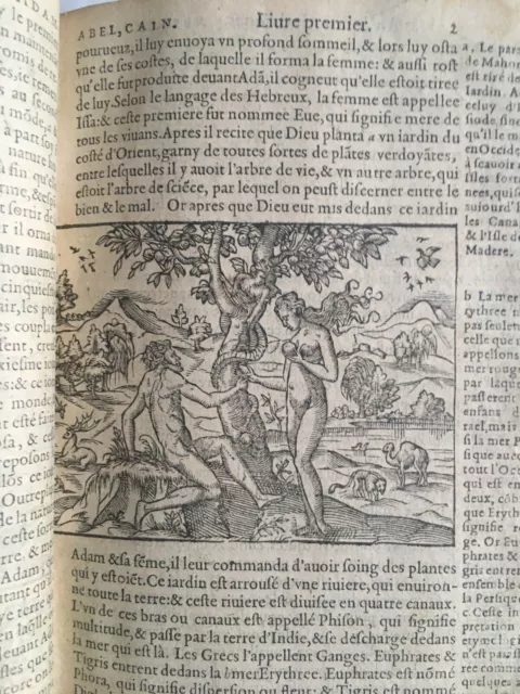 1599 flavius josèphe Histoire Antiquités Judaïques Post Incunable Gravures