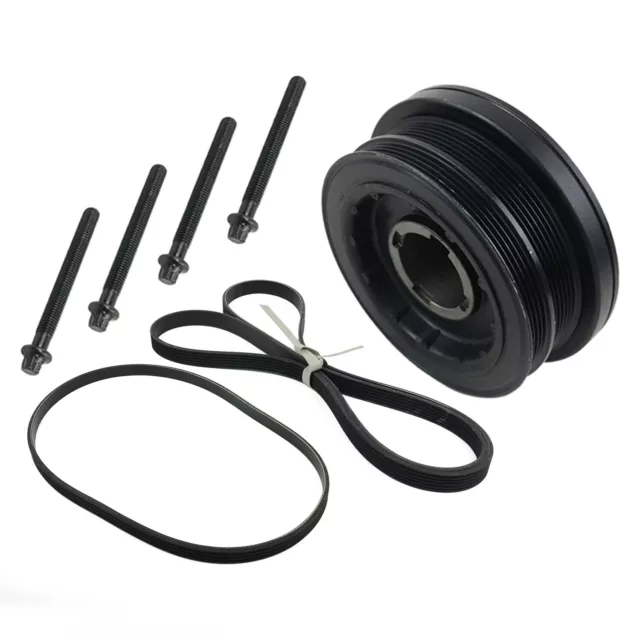 Per BMW 5 (E60) MERCEDES-BENZ SET pulegge albero motore INCL.