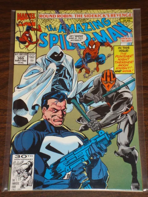 Amazing Spiderman #355 Vol1 Marvel Comics Spidey December 1991