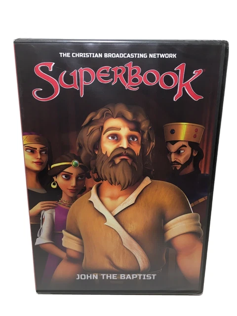 SUPERBOOK JOHN THE Baptist NEW DVD Bible Story Christian Animated ...