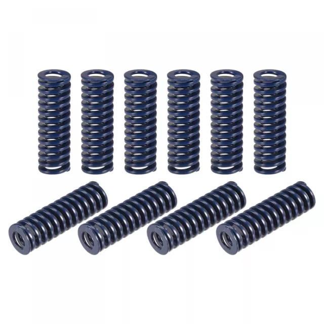 Spring 10pcs 12mm OD 40mm Long Spiral Stamping Light Compression 3D Printer Blue