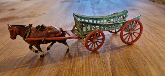 Charbens Lead Farm Cart & Horse Pre-War