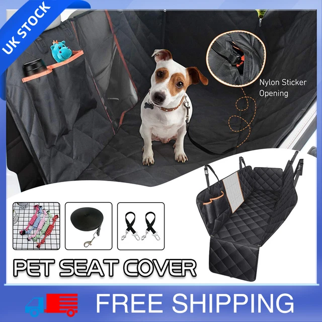 Breathable Waterproof Car Rear Back Seat Cover Pet Protector Mat Mesh Hammock UK