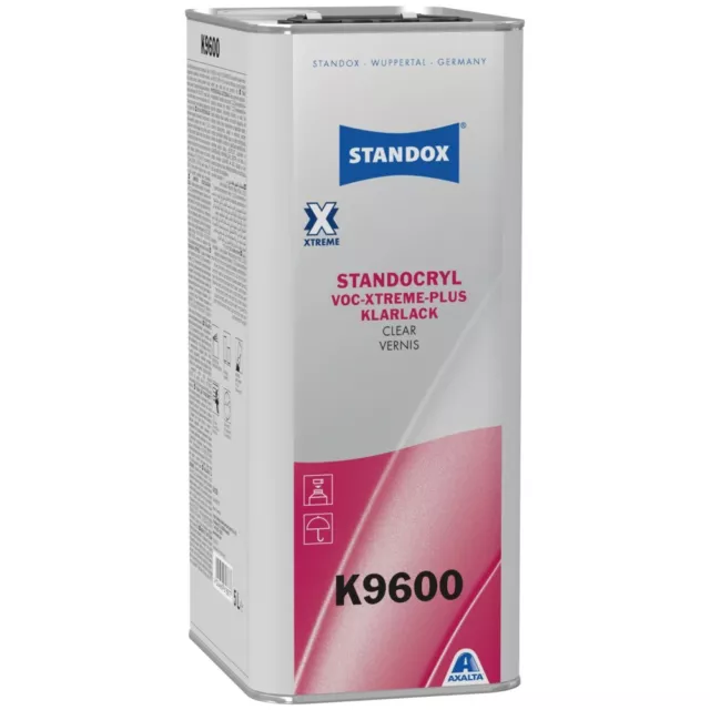 Standox 2K VOC Xtreme-​Plus laca transparente K 9600 5 litros