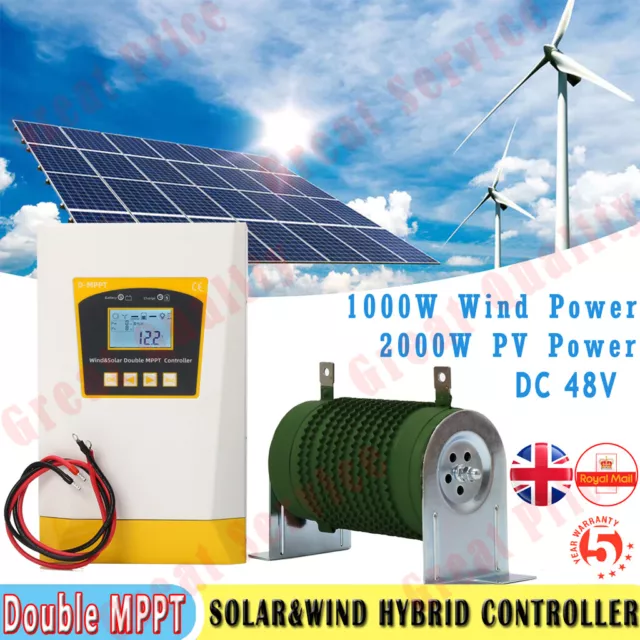 3000W Wind Solar Hybrid Charge Controller FOR SALE! - PicClick UK