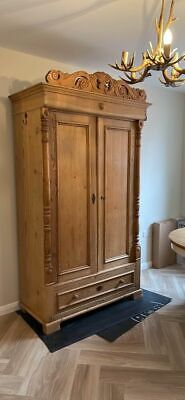 Lovely Antique Victorian Wardrobe with Drawer 3