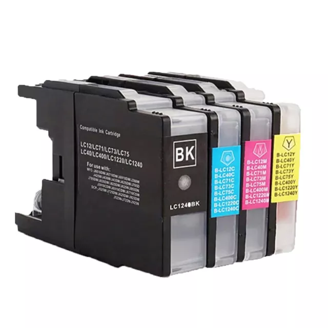 4 Ink Cartridge For Brother MFC-J5910DW MFC-J6510DW MFC-J6710DW LC1240