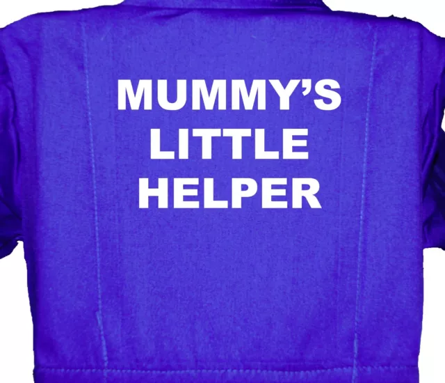 Mummy's Little Helper Kinder, Kinder, Coverall, Kesselanzug, Overalls 1-8 Jahre