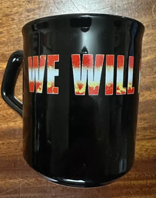 We Will Rock You Tams Mug Queen Rare Vintage - Made In UK