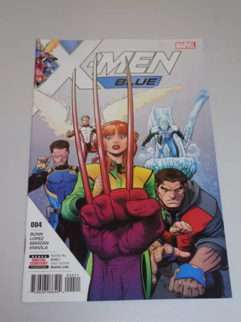 X-Men Blue #4 Marvel Comics July 2017 Vf (8.0)