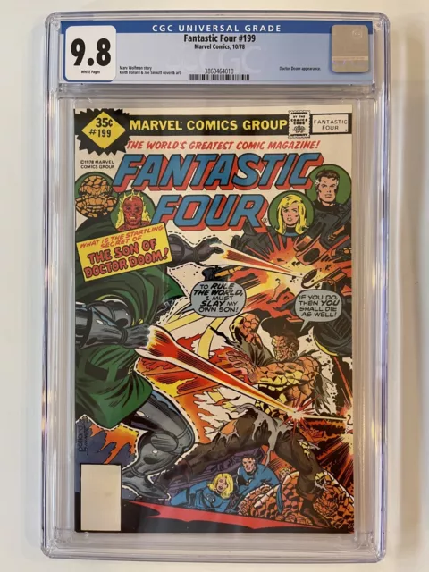 Fantastic Four 199 CGC 9.8 - Doctor Doom app Thing Human Torch Invisible Girl