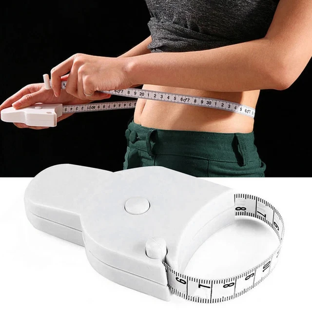 Skinfold Measurement Sites Fat Waist Ruler Digital Tape Measure Tester 7
