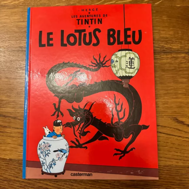 BD Hergé ❤️ Les Aventures de TINTIN - Le Lotus Bleu - 1974