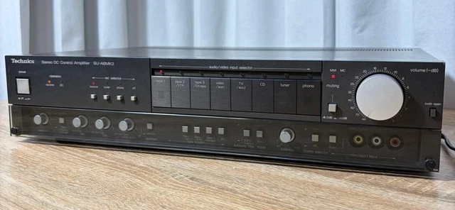 TECHNICS SU-A6MK2 STEREO Control Amplifier Preamplifier Vintage Hi