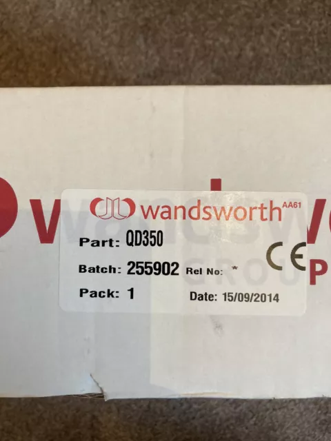 Wandsworth QD350 Stainless Steel Disabled Toilet Alarm Kit Spares (no pull cord) 2