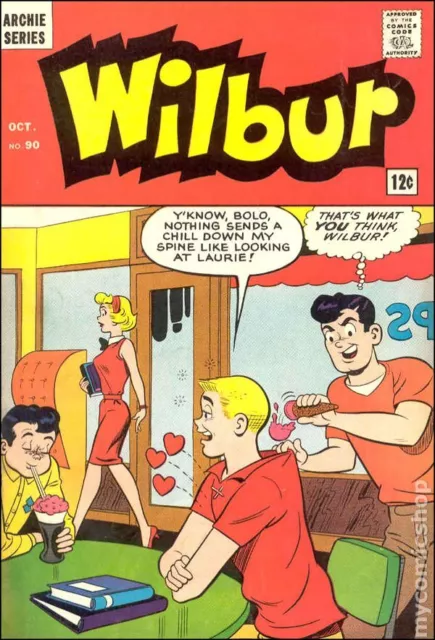 Wilbur Comics #90 GD/VG 3.0 1965 Stock Image